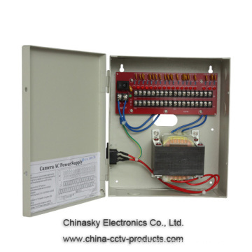 24V AC 5Amp 8CH Wall-mounted Power Supply Box